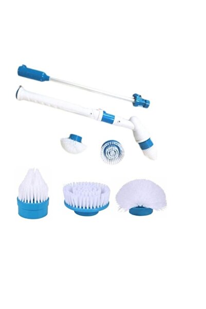 NO BRAND Perie electrică de curățare pentru baie, 3 accesorii, reîncărcabilă,...