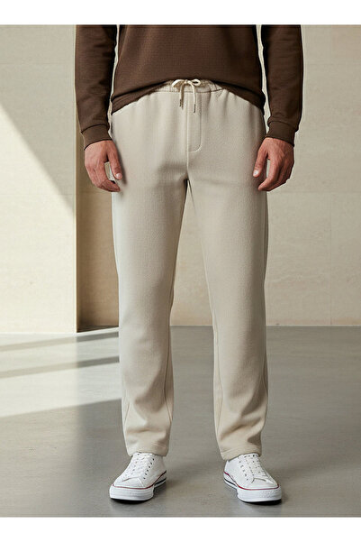 Iconic بنطال رياضي رجالي بقصّة عادية مع جيوب