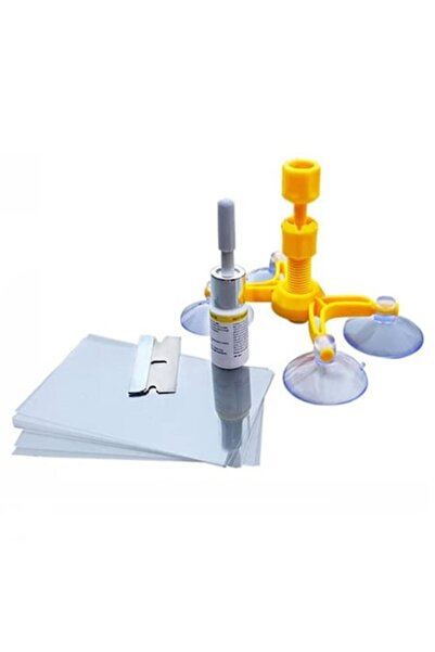 Zenino ® Kit de reparare parbrize auto - Reparații crăpături, zgârieturi, cio...