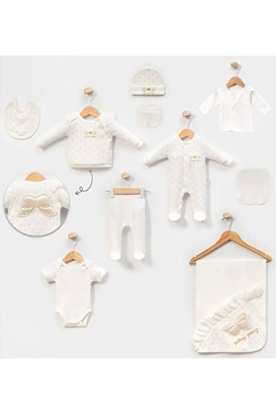 Cherub Baby Angel Fistolu Yenidoğan Kız Bebek 10 Parça Hastane Çıkışı Zıbın S...