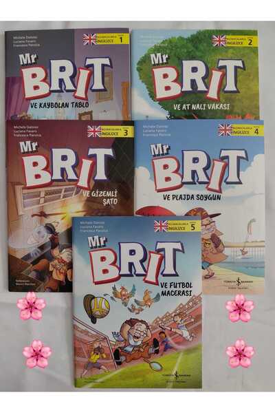 TÜRKİYE İŞ BANKASI KÜLTÜR YAYINLARI MR. BRIT VE MACERALARI 5'Lİ SET(BULMACALA...
