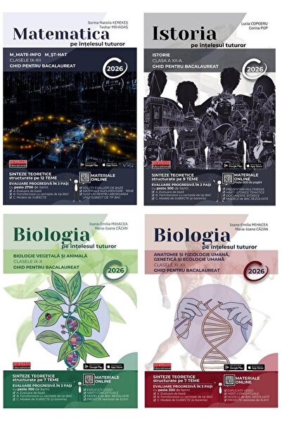 Editura Hoffman Baccalaureate 2026 Guide Package (4 books): 1.