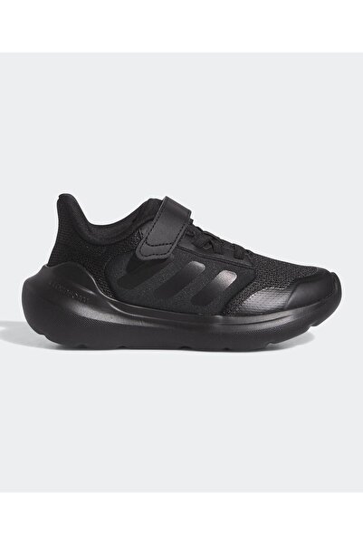 adidas Tensaur Run 3.0 Elastic Lace & Hook & Loop Closure Shoes - Core Black
