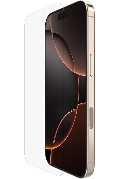 Belkin ScreenForce InvisiGlass iPhone 16 Pro Screen Protector (recycled glass, 9H)