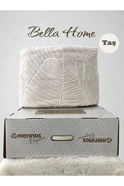 Bella Home Elegans Embossed Single Blanket - Original Boxed - 160X220 cm - Ne...