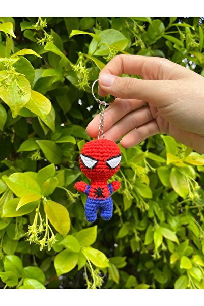 JUST DREAM El Yapımı Örme Marvel DC Spiderman Örümcek Adam (Spider Man) Hediy...