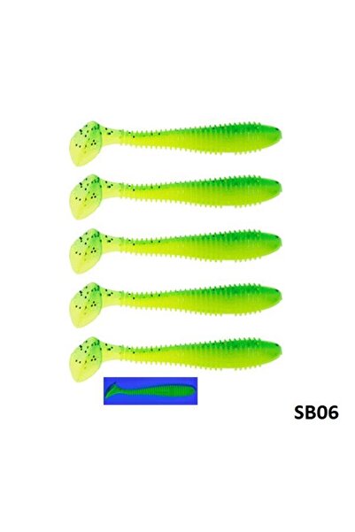 Fujin Round Bait 7cm 3gr Silikon Balık 5 Adet SB06