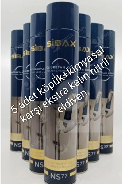 sibax poliüretan Poliüretan Montaj Köpüğü 5 adet