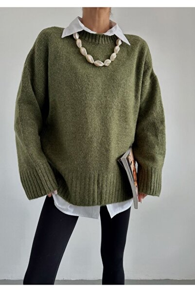 MOODAY سترة بلون خالص