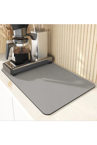 OEM Covor de uscare pentru vase și tacâmuri, anti-alunecare, 30*40 cm, Gri