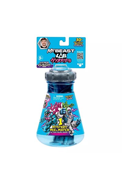 Moose Toys مجموعة شخصيات الحركة الهجينة من مختبر مستر بيست (MRBEAST Lab Hybri...