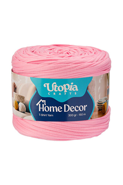 Utopia Crafts T-Shirt Yarn 300 g 150 m %100 Mikrofiber Polyester Örgü İpi