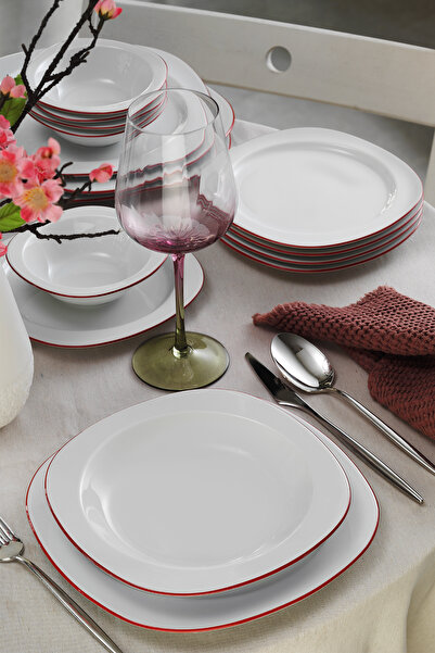 Kütahya Porselen Kütahya Porzellan Lapis 24-teiliges Tafelservice für 6 Personen