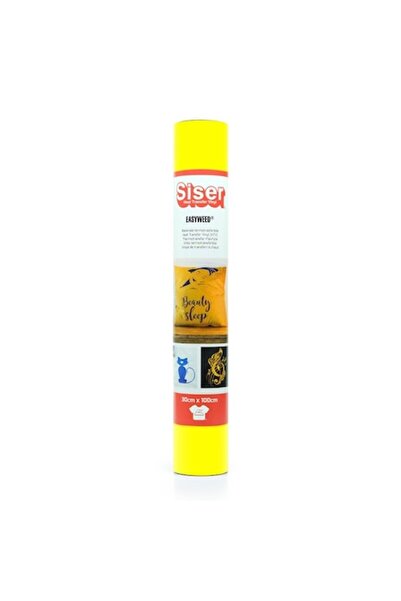 Siser EasyWeed P.S. Фолио за HTV винилова ролка, 30x100 см, цвят лимон