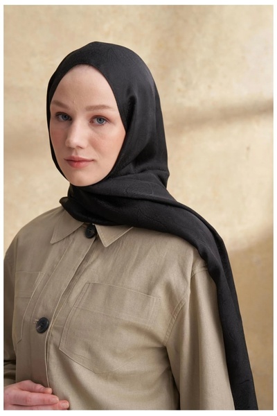 ARMANDA Jacquard Shawl Ethnic Pattern