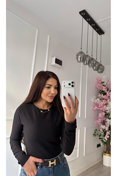 Daves Black Snap-On Badi Long Sleeve