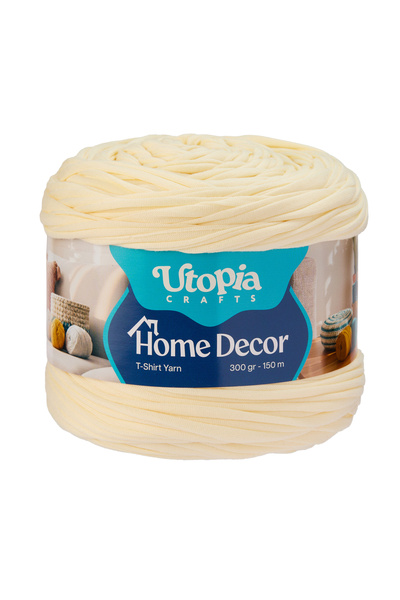Utopia Crafts T-Shirt Yarn 300 g 150 m %100 Mikrofiber Polyester Örgü İpi