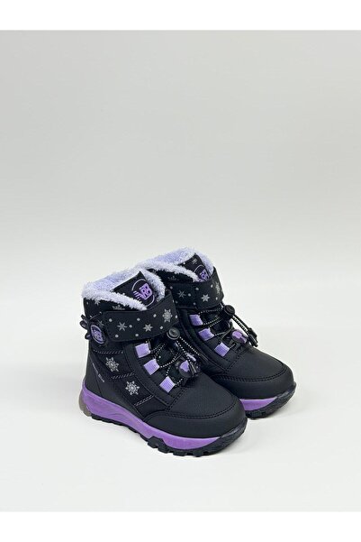 North Blue Akıllı bağcıklı ortopedik ışıklı çocuk kar botu