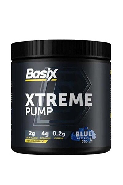 Basix Xtreme Pump, Blue Razz Rush, 330g