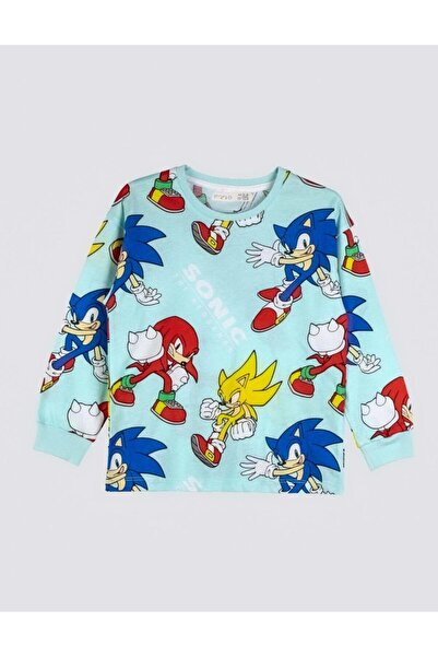 Emilakids Sonic Patterned Men's Pajama Set