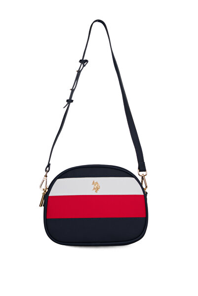 U.S. Polo Assn. Lacıvert-A.Kırmızı-Beyaz Kadın Postacı Çantası Us26267