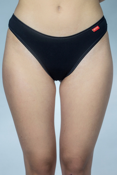 GERMA Set of 3 pairs Low-waisted tights 92% cotton 8% elastane