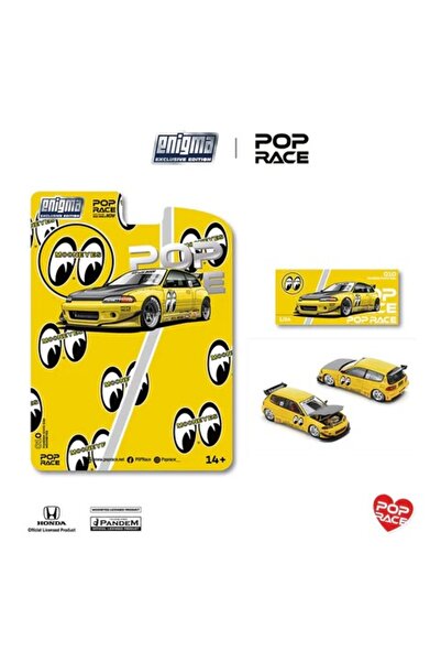 HOT WHEELS Pop Race 1/64 - Pandem Civic EG6 Mooneyes - PRE010 Blister Paket