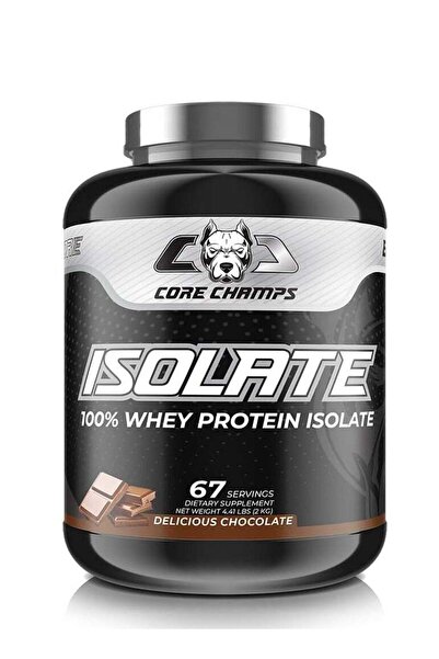 Core Champs Isolate 100% Whey Protein Isolate 2kg - Delicious Chocolate (67 Servings)