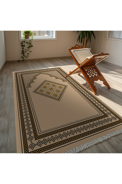 TURKISHRUG KINGDOM Kaymaz Taban Yumuşak Dokulu Özel İsimli Seccade