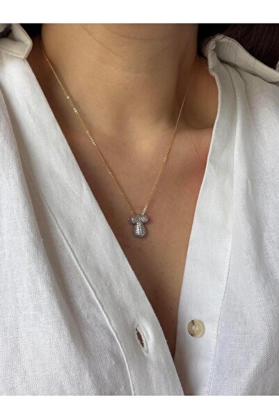 Venus Design Çelik Balon Harf Kolye