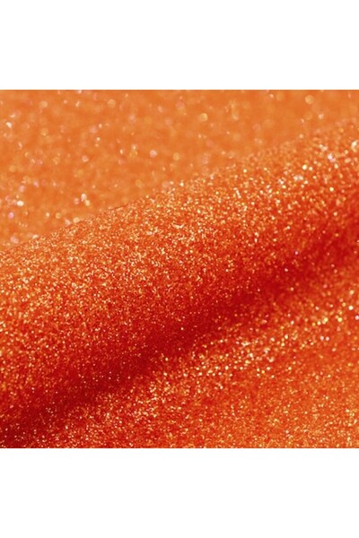 Siser Глитер P.S. фолио за HTV винил, 20x30 см, цвят Ember Orange