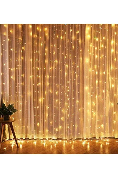 Cady One Decorative LED curtain strings, white, 2.4 x 3 x 3 meters
