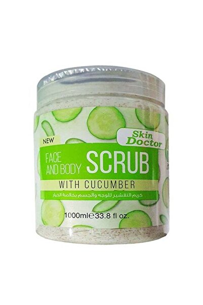 Skin Doctor مقشر للوجه والجسم بالخيار 1000 مل