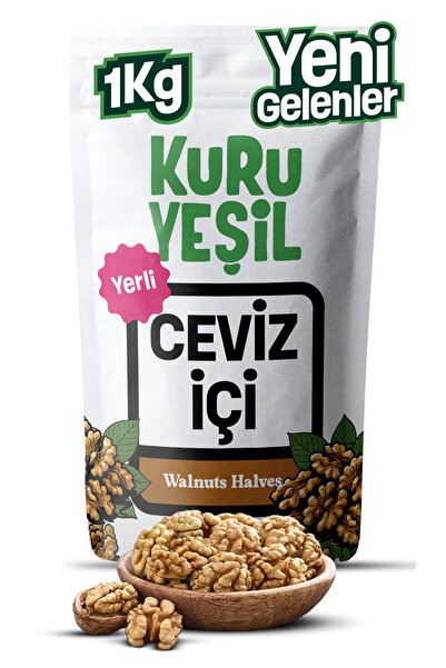 Kuru Yeşil Ceviz İçi - 1 Kg - YERLİ - Manisa – Kelebek