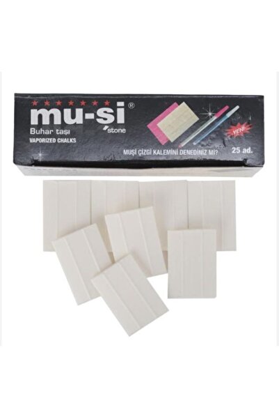MU-XI STEAM FLYING FABRIC SOAP LINE STONE 1 BOX 25 PIECES (WHITE COLOR)