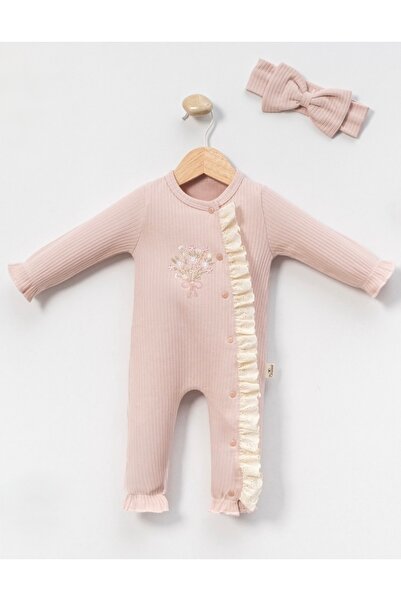 Cherub Baby Çiçek Buketi Fırfırlı Kız Bebek Tulum