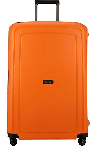 Samsonite S'Cure Spinner 81 cm Orange — XL trolley, 4 wheels 360°