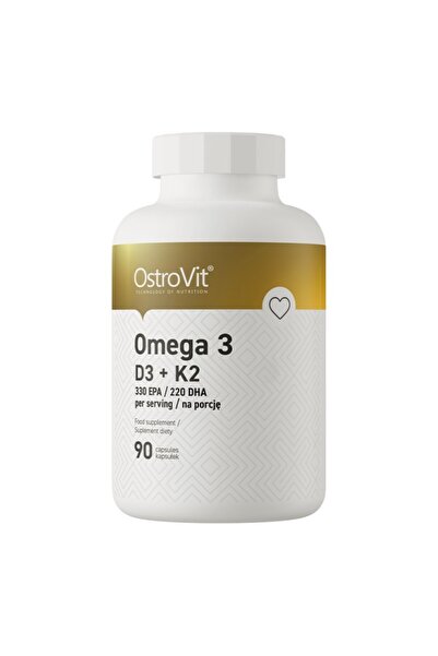 Ostrovit Omega 3, Vitamine D3 + K2 90 capsule