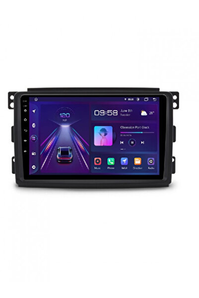 NAVI-ABC Navigație pentru Smart ForTwo/ForFour (2005-2010) 9" Android 12 2GB/...