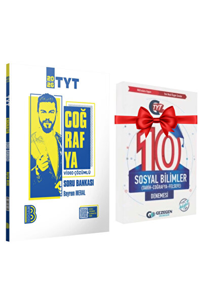 Gezegen Yayıncılık Benim Hocam Yayınları TYT Bayram Meral Copğrafya Soru Bankası+ Sosyal Bilimler 10 Deneme