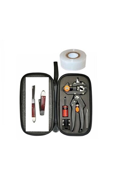 Campion Set profesional de instrumente pentru altoire cu accesorii și husă