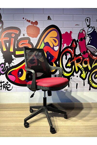 Hisar Mobilya Port Çalışma Koltuğu Renkli Oturaklı Seçeneklerle Fileli Çocuk ...
