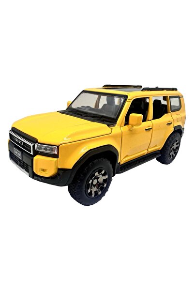 JPT Yellow Toyota Land Cruiser Prado Model 1:32 Scale