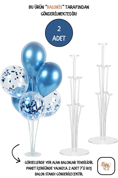 BALOMİS 2 Adet 7’li Balon Standı
