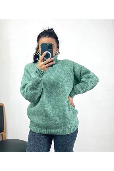 NİSUM MODA Pulover de tricotaj cu gât