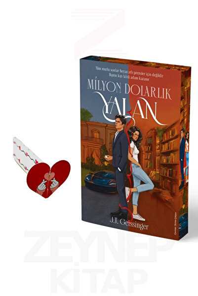 İndigo Kitap Milyon Dolarlık Yalan (KARTONKAPAK-YANBOYAMALI) Özel Tasarım Kal...