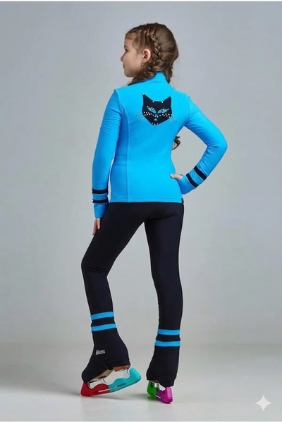 Studio Sports “FABLE” Termal Buz Pateni Seti (Çocuk) Mavi-Siyah