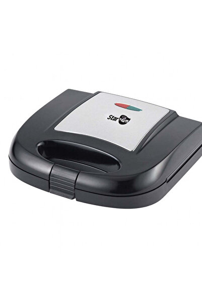 StarLux Aparat de gătit sandvișuri 750 W pentru 2 sandvișuri, plăci de grătar...