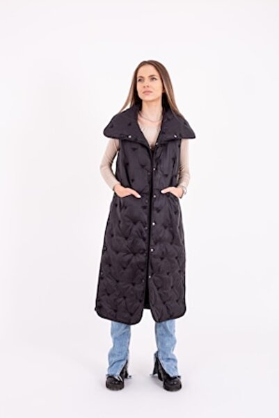 Unicorn Concept Women's long vest with studs