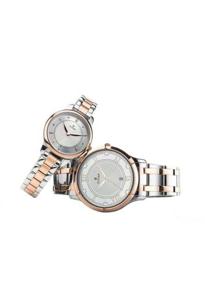 Titan ساعة رجالية 17752481KM01 – علبة معدنية أنيقة، مينا عصري